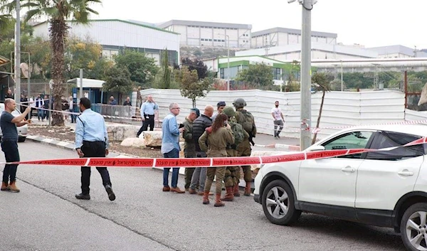 IOF soldiers at the scene of the "Ariel" operation in the occupied West Bank, Palestine, November 15, 2022