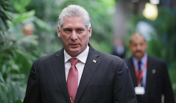 Cuban President Miguel Diaz-Canel