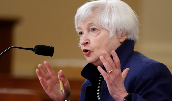 US Treasury's Secretary Janet Yellen