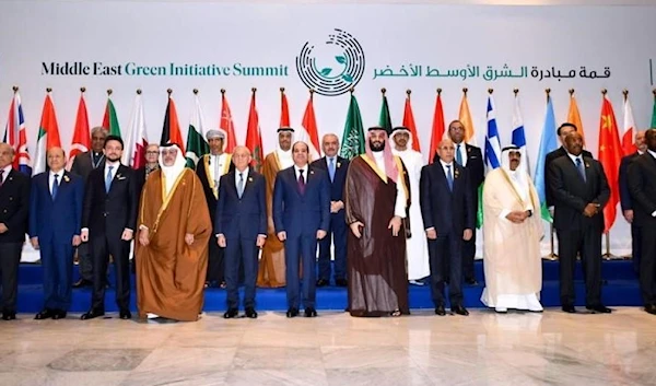 Crown Prince Mohammed bin Salman and world leaders at COP27 at Sharm el-Sheikh.