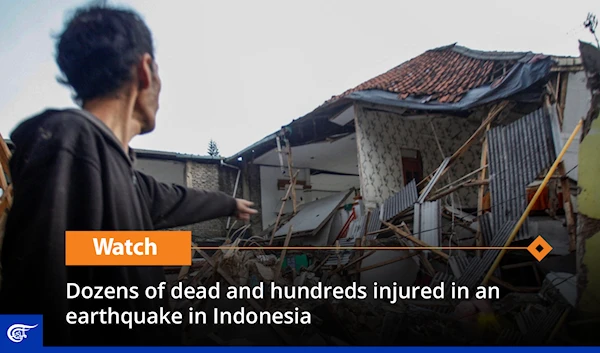 Dozens of dead and hundreds injured in an earthquake in Indonesia