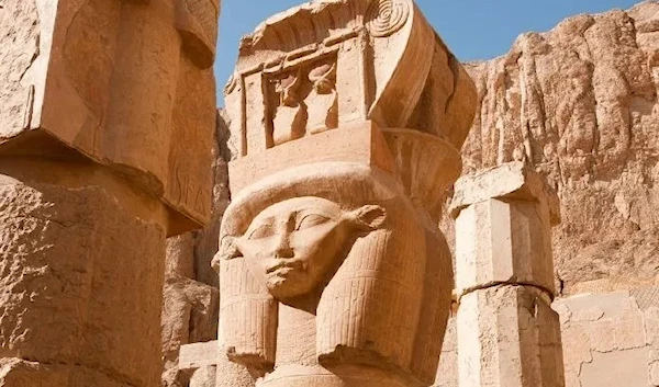 A statue of the goddess Hathor (In Spain News)