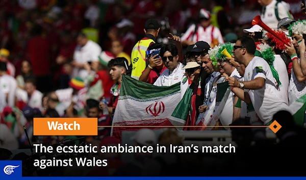 The ecstatic ambiance in Iran’s match against Wales