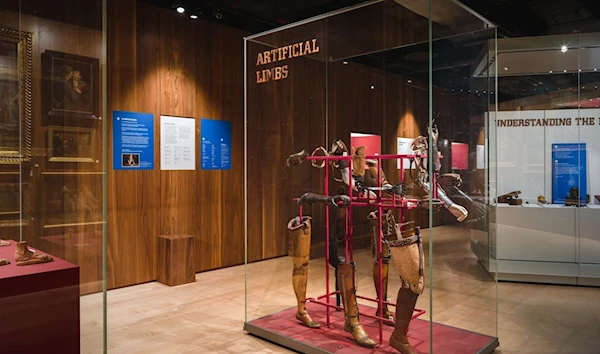 A display at the Wellcome Collection (Sky News)