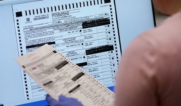 Six Arizona counties will decide Monday, Nov. 28, whether to certify 2022 election results. Source: Matt York / Associated Press.