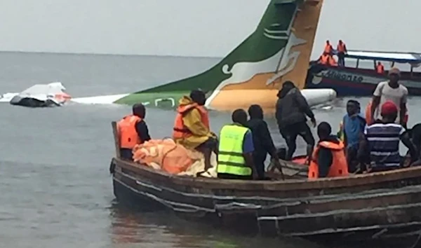 Passenger plane plunges into Lake Victoria in Tanzania.