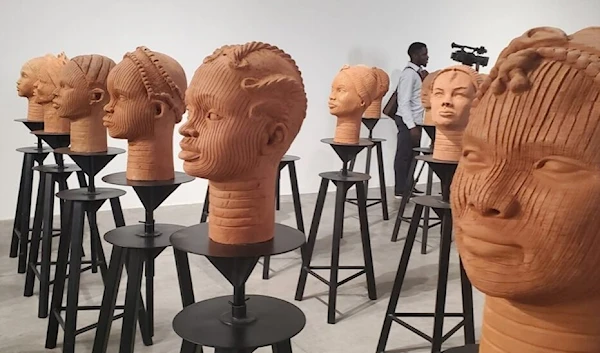 Missing Chibok girls sculpted in clay