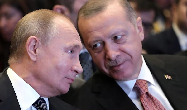 Russian President Vladimir Putin and Turkish President Recep Tayyep Erdogan