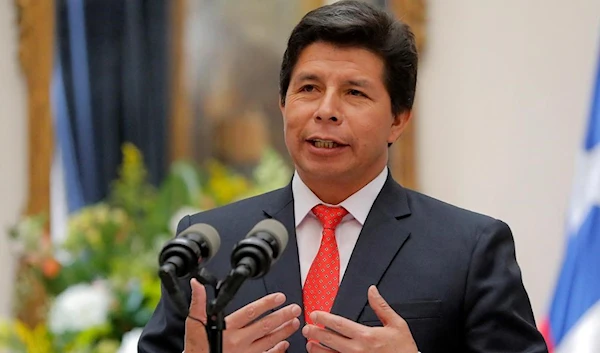 Pedro Castillo, the legitimate president of Peru.