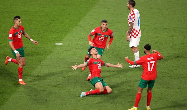 Morocco during their game with Croatia, December 17, 2022, Qatar (Getty Images)