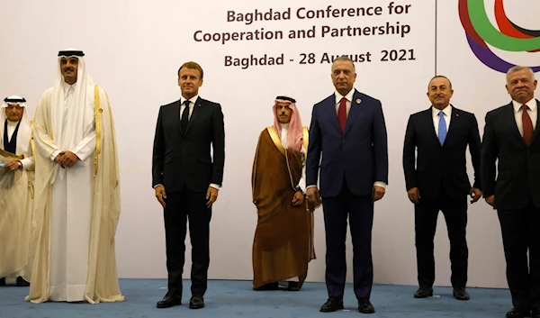 The Baghdad Conference for Cooperation and Partnership August 28, 2021, Baghdad, Iraq (AP Photo)