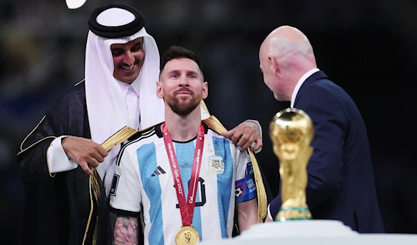 Why did Qatar choose to clothe Messi with the bisht?