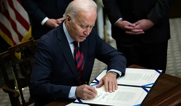 US President Joe Biden signed into law Friday a rare intervention by Congress.