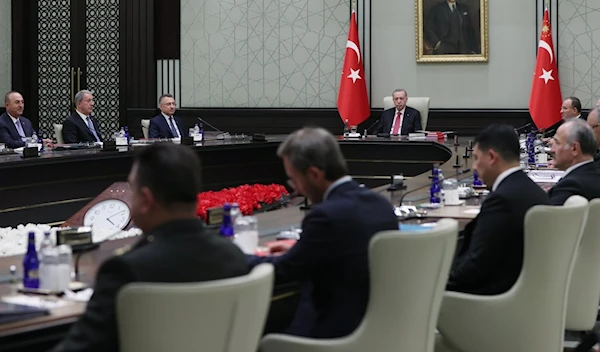 Turkish National Security Council under the leadership pf President Recep Tayyip Erdogan (DHA)