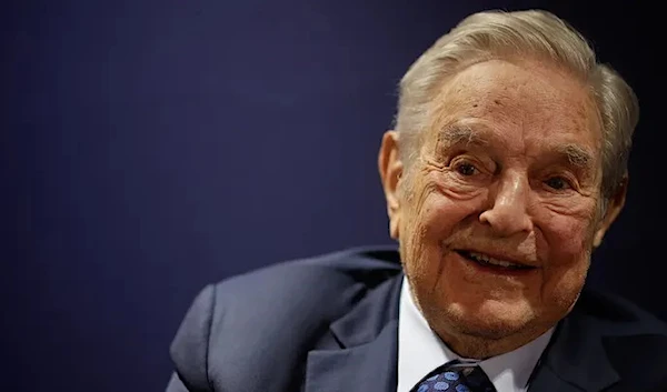 Nonprofits in George Soros' Open Society Foundations networks provided at least $35 million to anti-police groups and initiatives last year. Source: Jason Alden/Bloomberg via Getty Images.