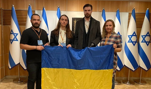 The azov delegation in the Israeli occupation (Social Media)