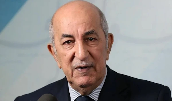 Algerian President Abdelmadjid Tebboune