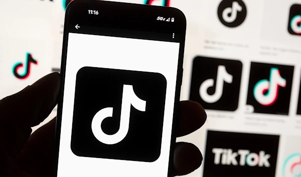 The TikTok logo is seen on a cell phone on Oct. 14, 2022, in Boston (AP Photo/Michael Dwyer, File)