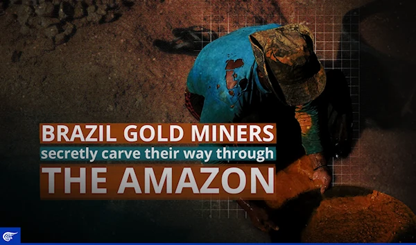 Brazil gold miners secretly carve their way through the Amazon