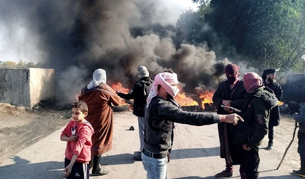 anti-SDF protests in Deir Ezzor after prominent figure kills two girls