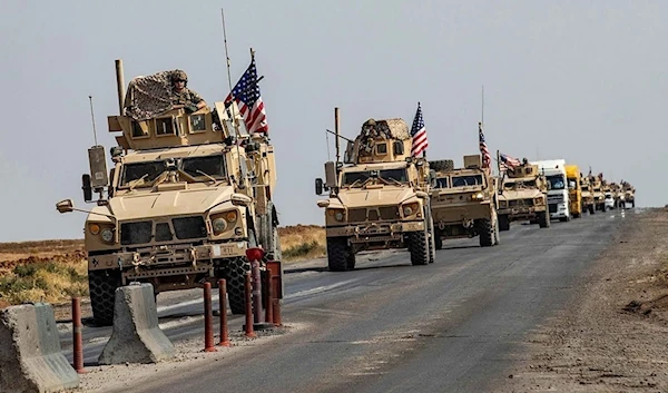 Syrian army intercepts US occupation convoy in Qamishli countryside