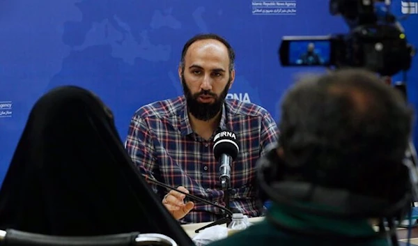 Majid Nouri, the son of Iranian prisoner Hamid Nouri, speaks during an interview with IRNA published on December 24, 2022. Source: IRNA.