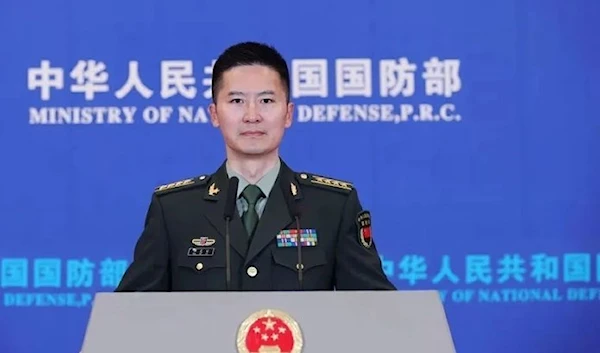 Chinese Defense Ministry spokesperson Tan Kefei (Archive)