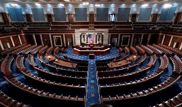 The chamber of the House of Representatives