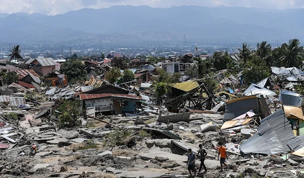 The earthquake aftermath (AFP)