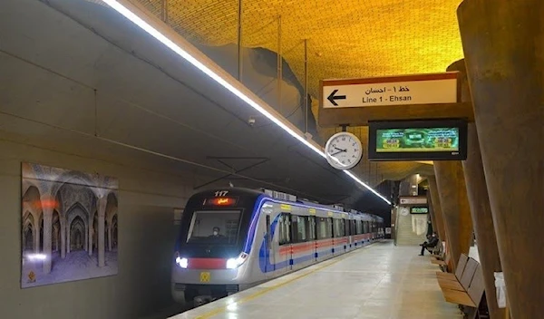 One of Shiraz subway stations