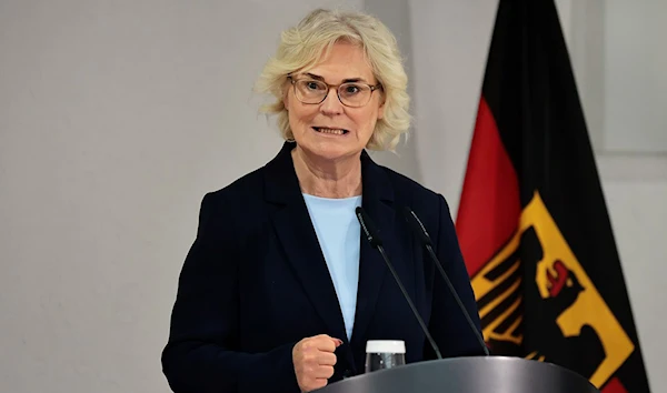 German defense minister Christine Lambrecht (Twitter)