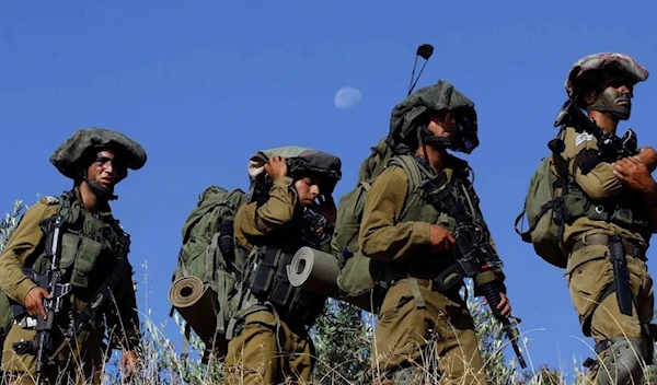 Soldiers in the Israeli occupation forces