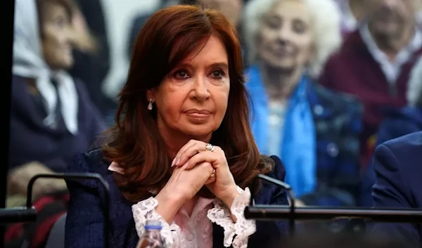 Argentinian Vice President Cristina Fernández de Kirchner appears in court in Argentina's Buenos Aires (Reuters)