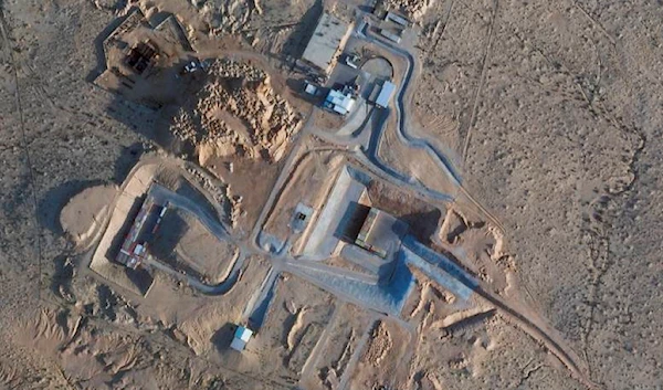 Satellite photo shows construction at the secretive Israeli nuclear facility that gave birth to its undeclared atomic weapons program not far from the city of Dimona (AP)