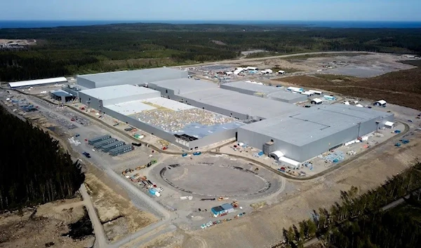 Northvolt’s battery factory in the north of Sweden in June (Northvolt)