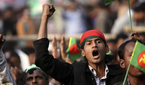 A BNP protest in Bangladesh in 2014 (Reuters)