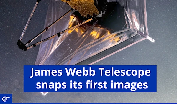 James Webb Telescope snaps its first images