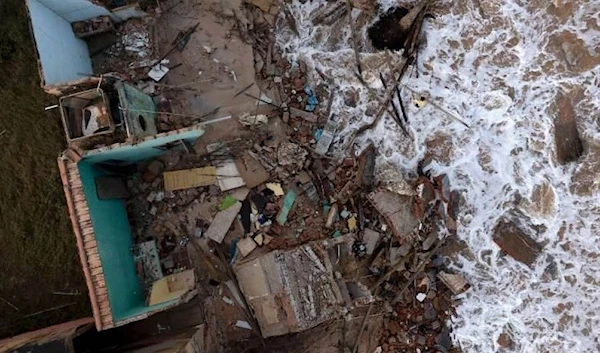 Brazil resort town disappearing into the sea