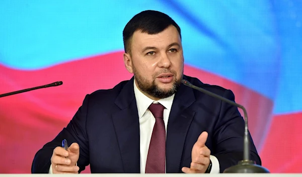 Donetsk People's Republic President Denis Pushilin