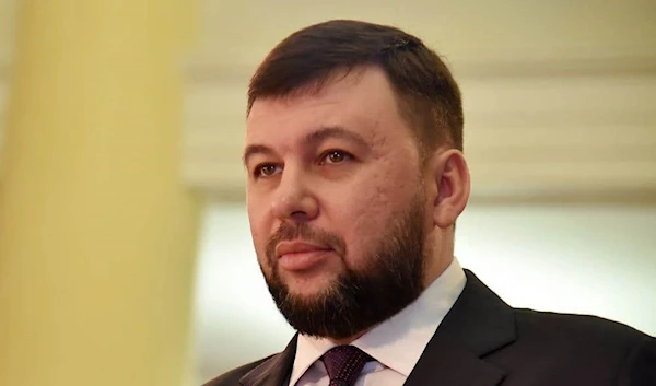 The head of the Donetsk People's Republic Denis Pushilin