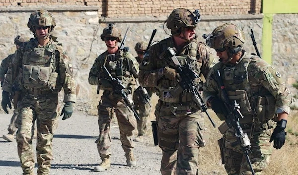 US occupation Soldiers assigned to Headquarters and Headquarters Battalion, in 2019. (US Army)