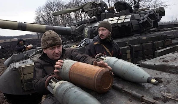 Ukrainian soldiers stationed in Donetsk. (The New York Times)