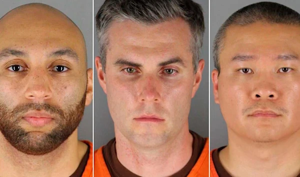 Thomas Lane, 38, J Alexander Kueng, 28, and Tou Thao, 36.