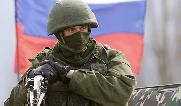 A Russian solider