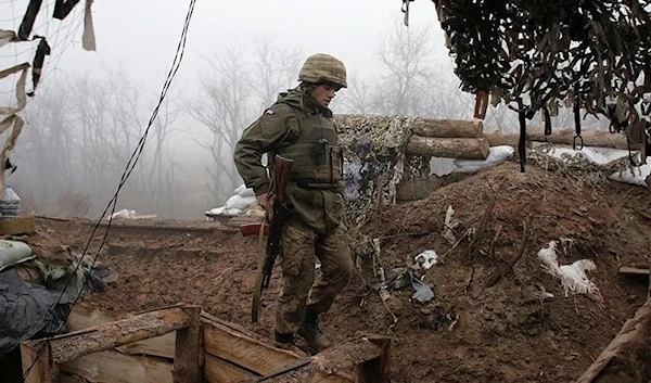 Ukrainian soldier