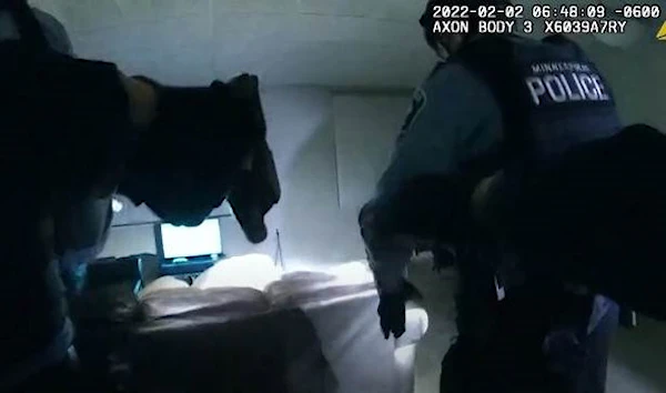 US police publish footage showing officer shoot Black man