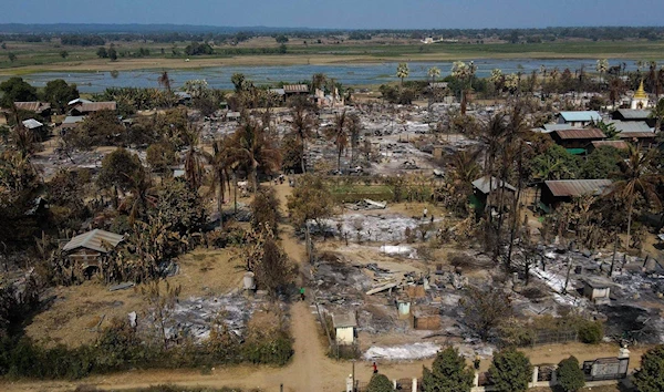 Myanmar's Military Council forces burn hundreds of homes in Sagaing