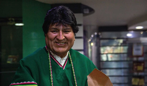 Former President of Bolivia Evo Morales