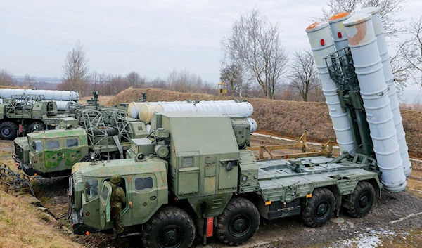 Russian S-300 air defense missile systems in a military exercise by the Baltic Fleet of the Russian Navy, January 30, 2015. Vitaly Nevar/Tass