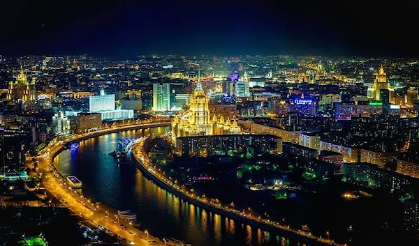 Moscow by night.